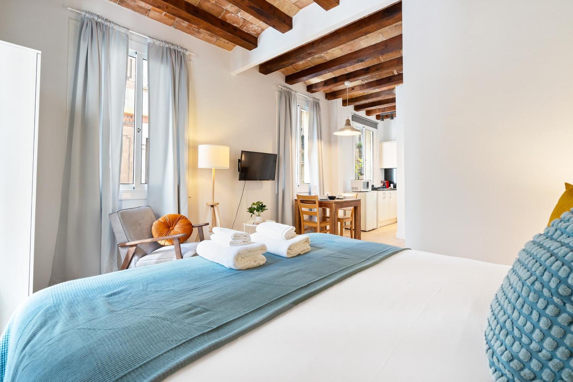 Lodging Apartments Beach Studio P1 Barcelona Exterior photo
